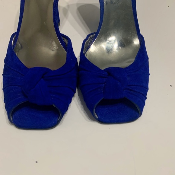 Guess by Marciano cobalt blue-sandal heels - Picture 2 of 5
